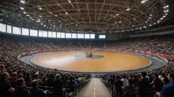 En velodrom er en spesialisert banesportarena for sykling, spesielt for banesykling.