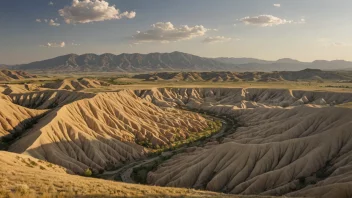 Et bilde av en spesiell geologisk formasjon i en naturlig setting.