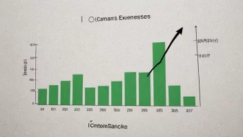 En bedrifts økonomiske diagram som viser et overskudd.