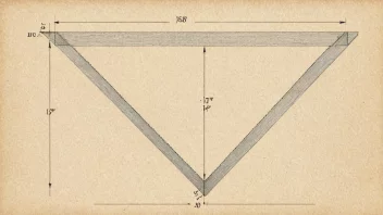 En trapes med to parallelle sider, brukt i ulike matematiske og arkitektoniske sammenhenger.