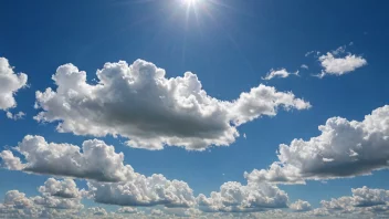 En kjølig og forfriskende atmosfære på en varm dag