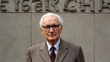 Erich Honecker, tidligere leder av Øst-Tyskland.