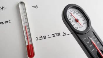 Et bilde som representerer isotermt, med et termometer og en graf som viser en konstant temperatur.