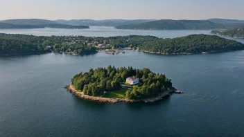 En fredelig og pittoresk øy i Oslofjorden