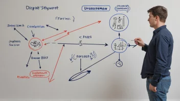 En person som analyserer oppstrømskrefter