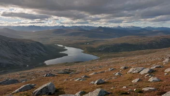 Rondane fjellområde i Norge