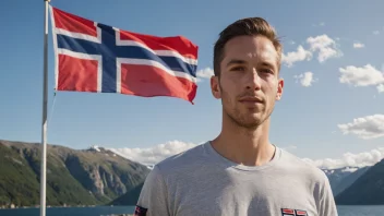 Et bilde av en person med etternavnet Bendiksen, med en norsk bakgrunn eller flagg