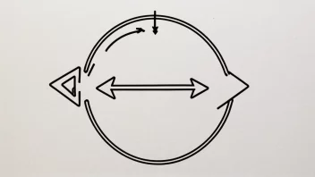 Et diagram som illustrerer begrepet bisyklisk, med to sammenkoblede sykluser.