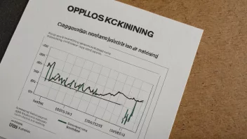 En graf som viser økningen i antall trykte materialer, med bildeteksten 'Opplagsøkning' på norsk.