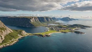 En kystkommune i Norge med en lang kystlinje og vakker natur