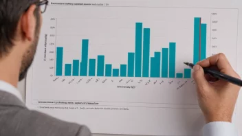 En person blir vist å forbedre sine ferdigheter, med en subtil bakgrunn av en graf som viser forbedring