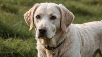 En bergenser hund som sitter på en grønn gressplen, ser vennlig og lojal ut.