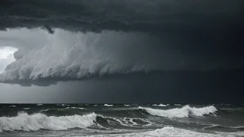 En taifun er en kraftig tropisk storm som kan forårsake katastrofale skader og tap av menneskeliv.