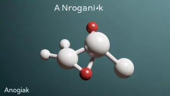 En illustrasjon av et anorganisk molekyl.