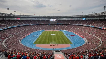 Et stadion i Oslo som arrangerer Oslomesterskapets