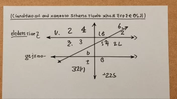 En visuell fremstilling av et matematisk konsept, som bruker tall og symboler for å illustrere et poeng.