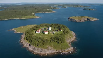 Giske øya i Norge, kjent for sin naturskjønnhet og historiske betydning