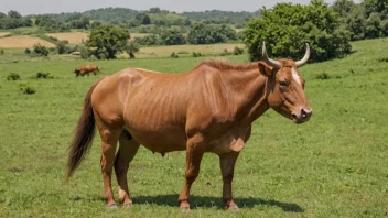 Et bilde av en hest i en åker, som kaster hodet tilbake og lar ut et høyt brøl.