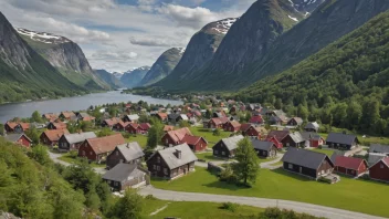 Et pittoreskt norsk sted eller navn med en unik karakter.