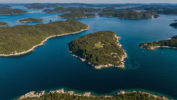 En øygruppe i fjorden utenfor byen Tønsberg i Vestfold, Norge