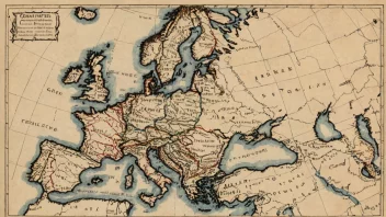 Et kart over Sentral- og Nord-Europa med ulike germanske stammer markert.