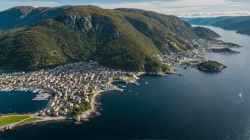 Laksevåg, en sjarmerende kystbydel i Bergen.