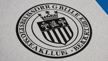 Rosenborg Ballklubs logo eller Lerkendal Stadion i Trondheim.