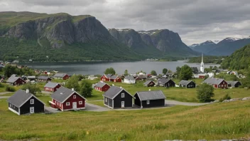 En naturskjønn bygd i Norge med rik kulturhistorie.