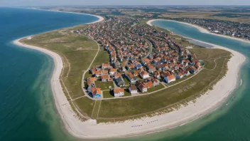 Flyfoto av Skagen, Danmark