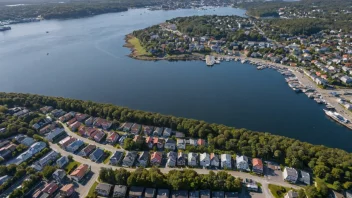 Flyfoto av Vågsbygds nabolag