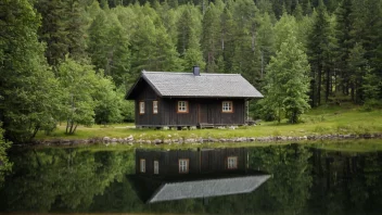 Et koselig Bessheim i norsk natur