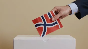 En person som utøver sin rett til å stemme i et demokratisk valg.