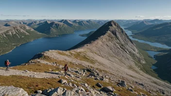 Et majestetisk fjell i Norge, populært blant turgåere og naturvenner.