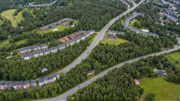 Mortensrud, en sjarmerende boligområde i søndre Oslo.