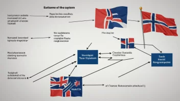 Et bilde som representerer det norske skattesystemet.