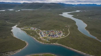 Panoramabilde av Bardu kommune i Norge