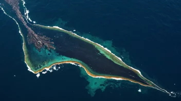 Et bilde av et oljesøl i havet, som viser den miljømessige skaden forårsaket av oljeforurensning.