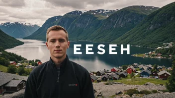 En person med et norsk etternavn