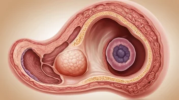 Et bilde av vevet som omgir og støtter en embryo eller foster under graviditet.