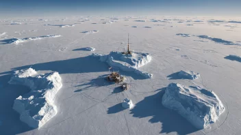 Sydpolen, også kjent som Antarktis, er det sørligste punktet på jorden, dekket av is og det kaldeste stedet på planeten.