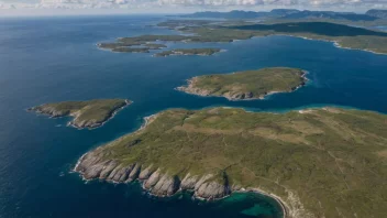 Flyfoto av Salteneshalvøya