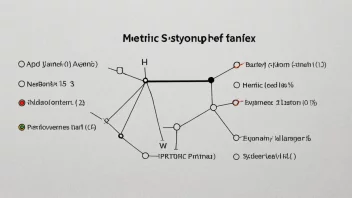 Et diagram som viser prefiksene i det metriske systemet, med attom markert som 10^-18