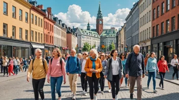 Et bilde som representerer mangfoldet og fellesskapet blant Oslos innbyggere.