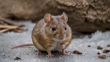 Et bilde av en klemming, en liten gnager som lever i kalde områder