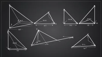 Et bilde som viser ulike vinkler i geometrien.