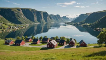 En åndeløs utsikt over Rotsunds, som viser stedets naturskjønnhet og rolige atmosfære.