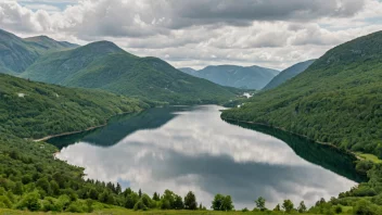 Femundsenden innsjø i Innlandet fylke, Norge