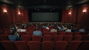 En kino som viser en floppfilm