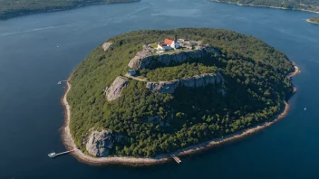 Flyfoto av Nesodden med Nesoddhøgda i sentrum