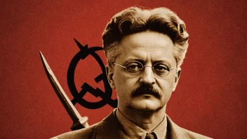 Et bilde av Leon Trotsky, grunnleggeren av trotskismen.